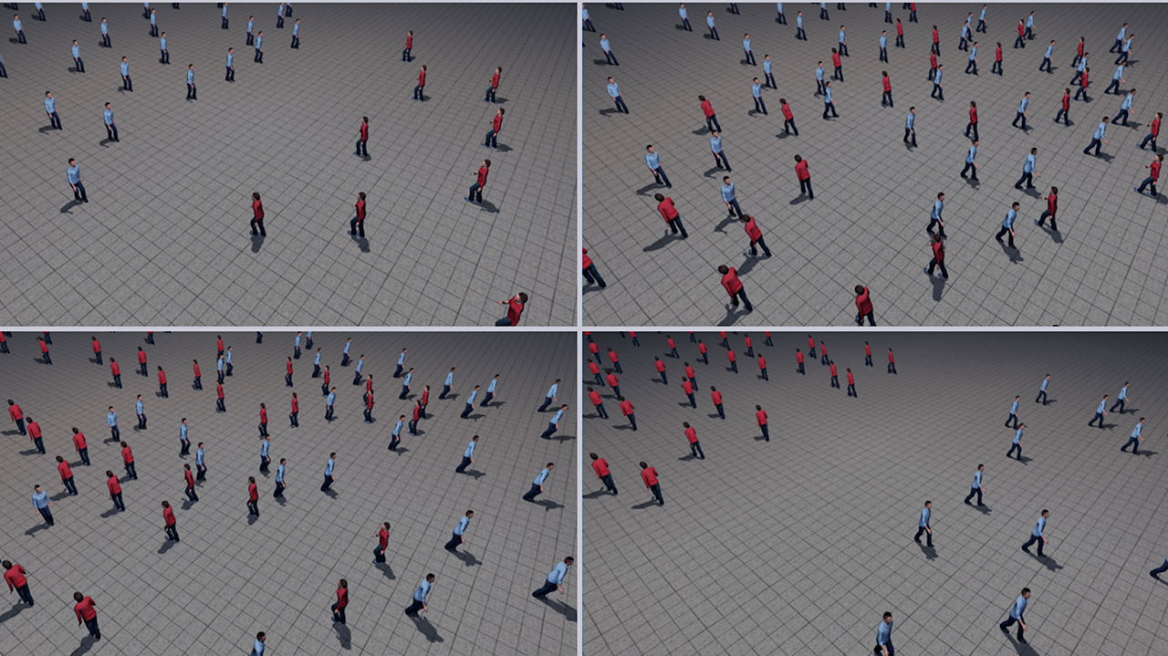 Crowd-Simulation